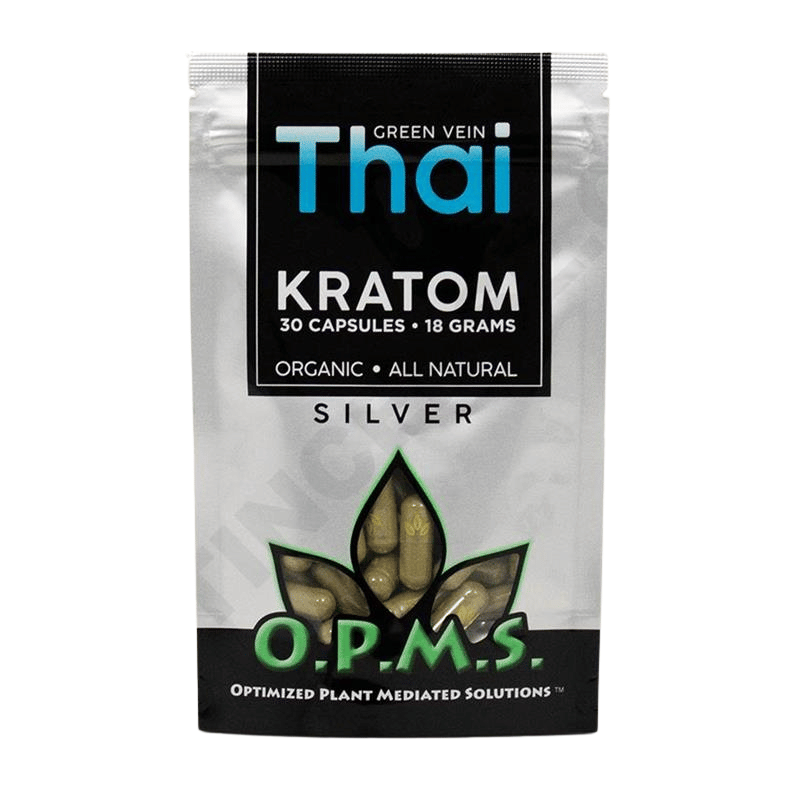 OPMS Silver Kratom Capsules