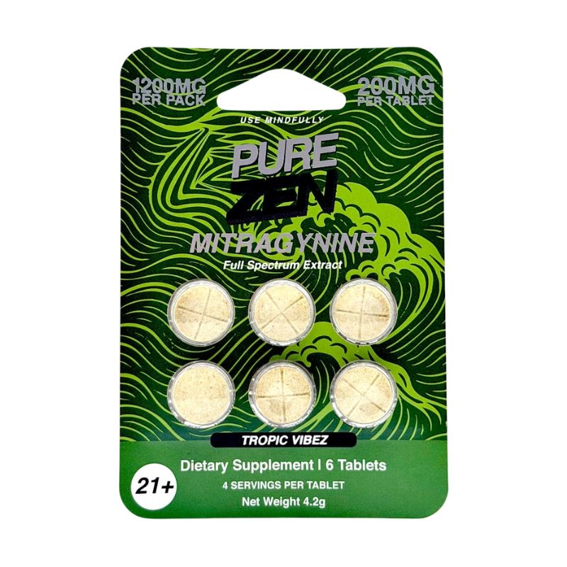 Pure zen mit full spectrum tablets tropic vibez