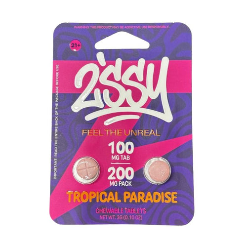 2'ssy 5-MAPB Tablets - Tropical Paradise - 2ct - 100mg Per Tablet