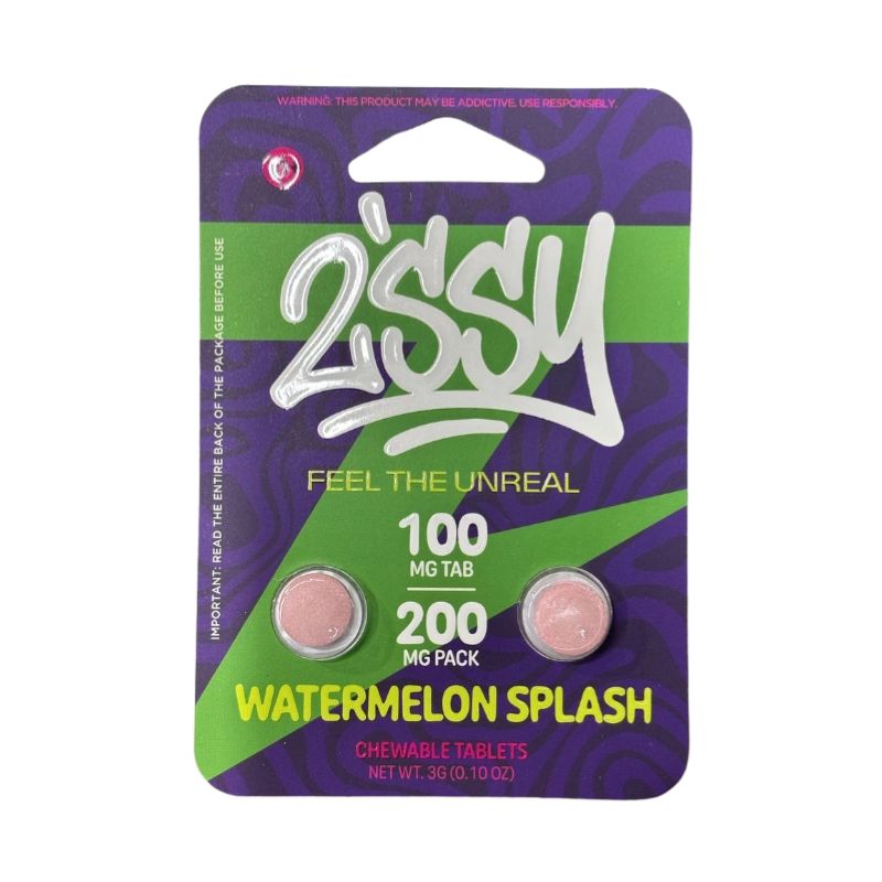 2'ssy 5-MAPB Tablets - Watermelon Splash - 2ct - 100mg Per Tablet