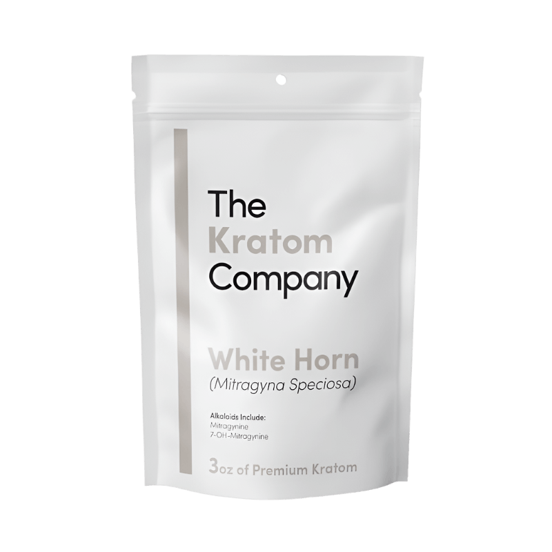 The Kratom Company Kratom Powder 3oz - White Horn Vein
