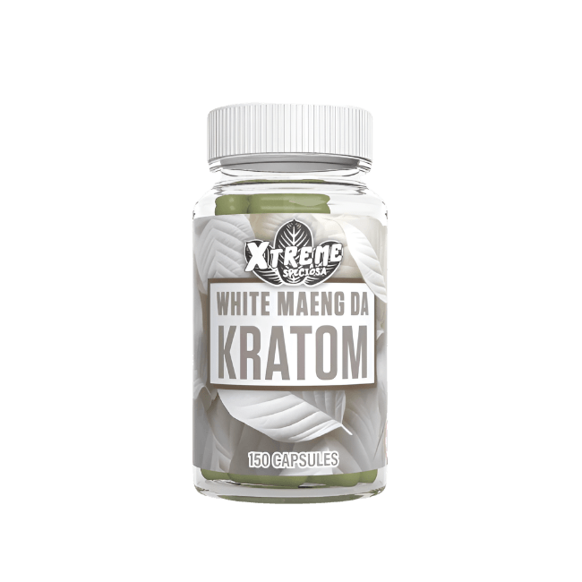 Xtreme Speciosa Kratom Capsules - 150ct - Maeng Da White Vein