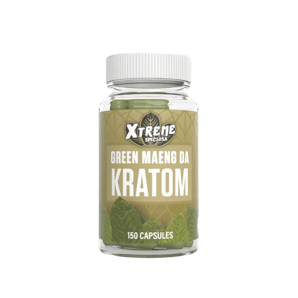 Xtreme Speciosa Kratom Capsules - 150ct - Maeng Da Green Vein