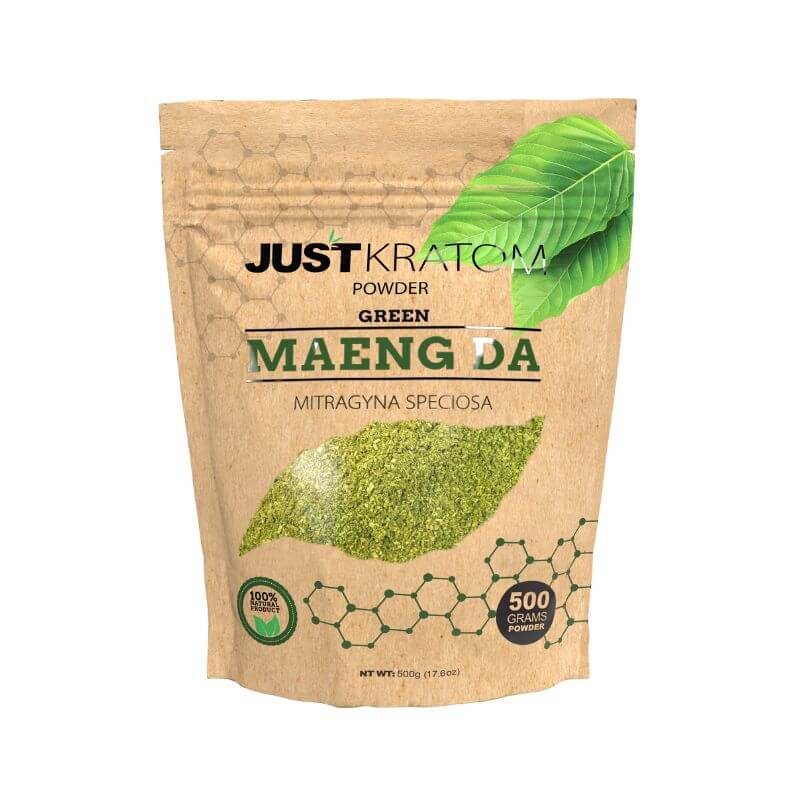 Just Kratom Powder - 500g - Maeng Da Green Vein