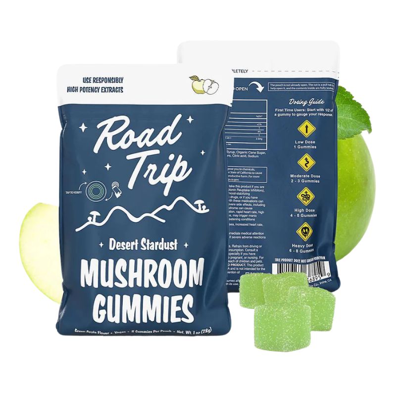 Mushroom gummies road trip