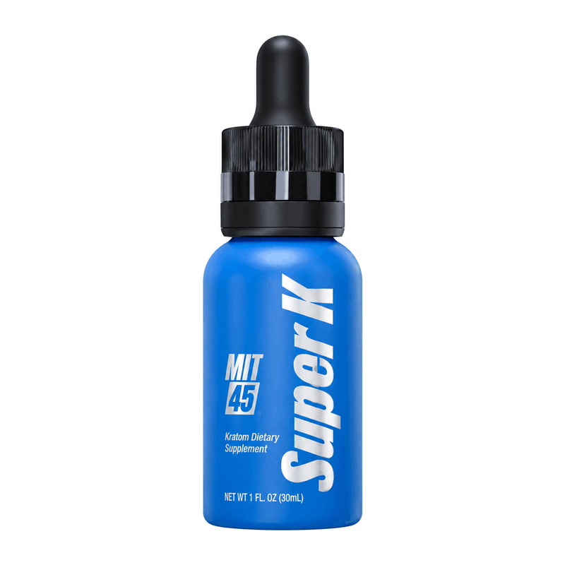 MIT45 Super K Blue Kratom Dietary Supplement Tincture 30ml