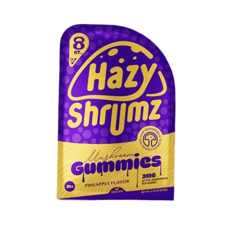 hazy shruumz mushroom gummies​
