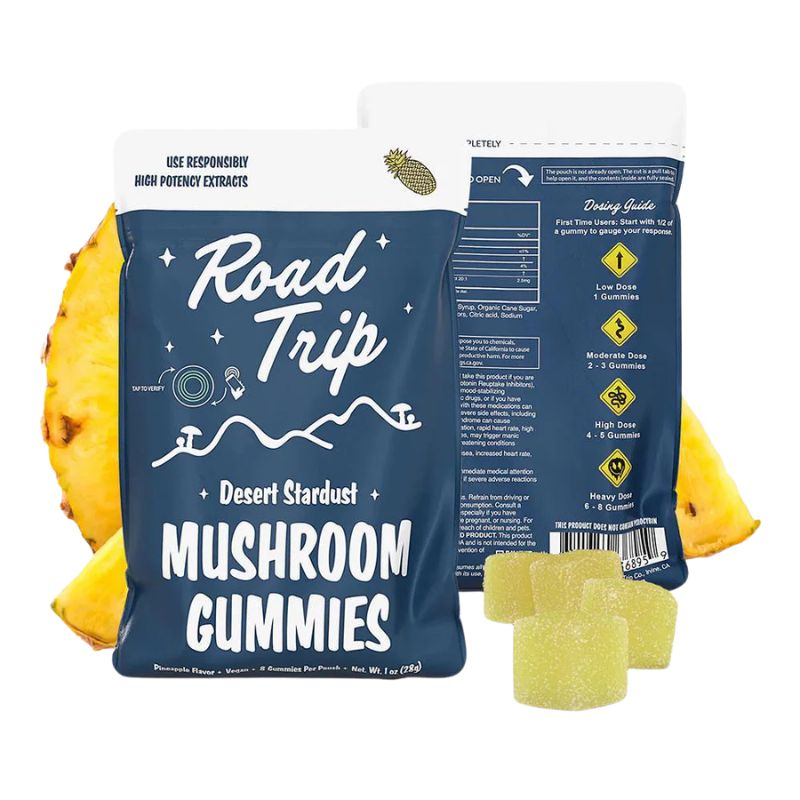 road trip mushroom gummies desert stardust