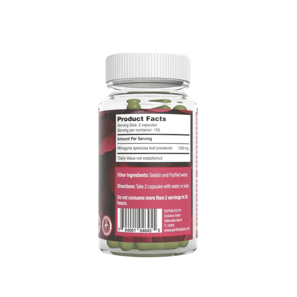Xtreme Speciosa Kratom Capsules - 300ct - Maeng Da Red Vein - Additional Package View 1