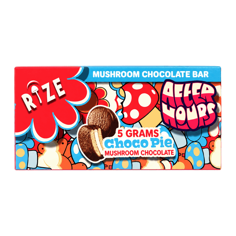 After Hours x Rize Mushroom Chocolate Bars