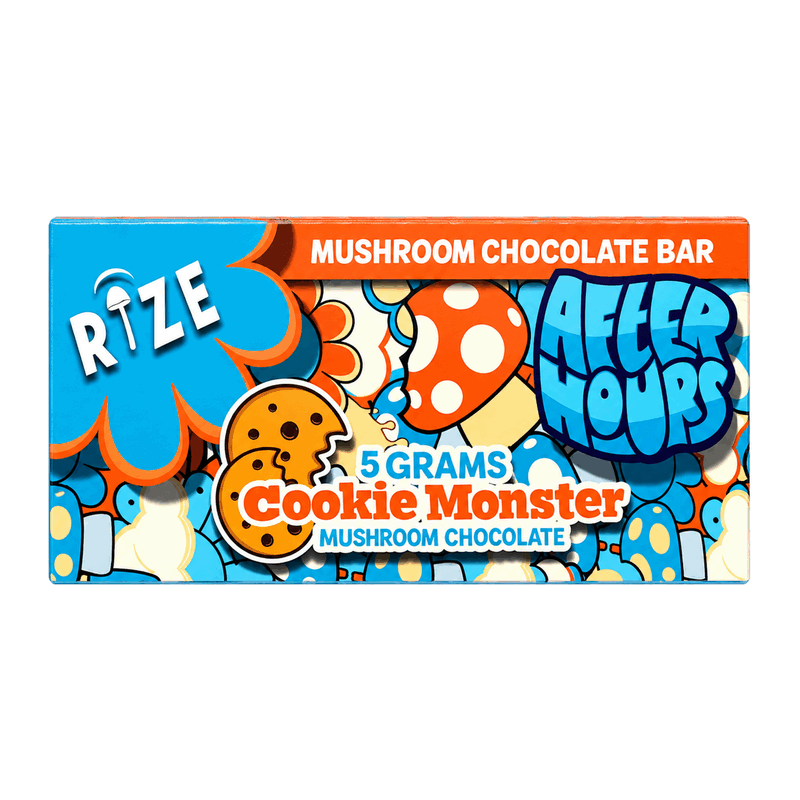After Hours x Rize Mushroom Chocolate Bars