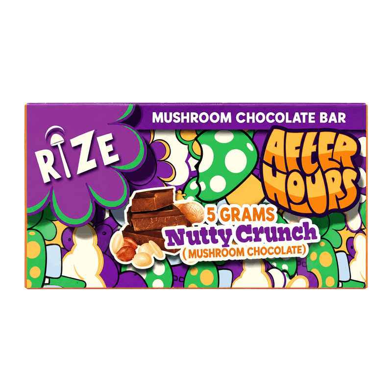 After Hours x Rize Mushroom Chocolate Bars