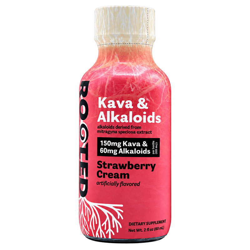 Rooted Kava & Kratom Alkaloid Shot
