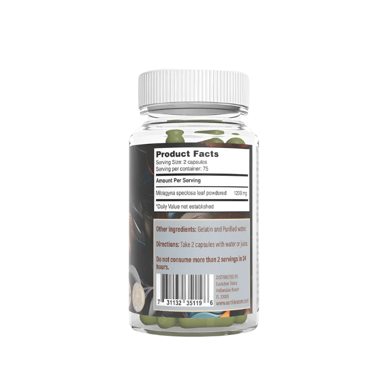 Xtreme Speciosa Kratom Capsules - 150ct - Special Blend - Additional Package View 1