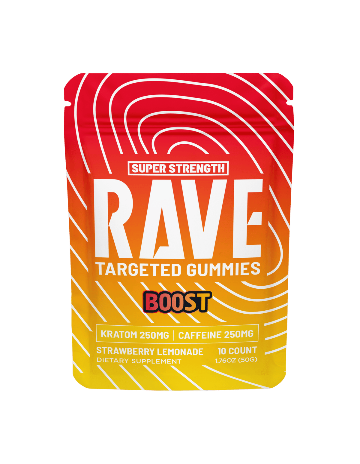 Rave Targeted Kratom Extract Gummies