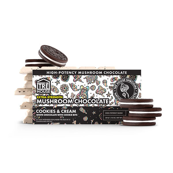 TRE House Extra-Strength Mushroom Chocolate Bar