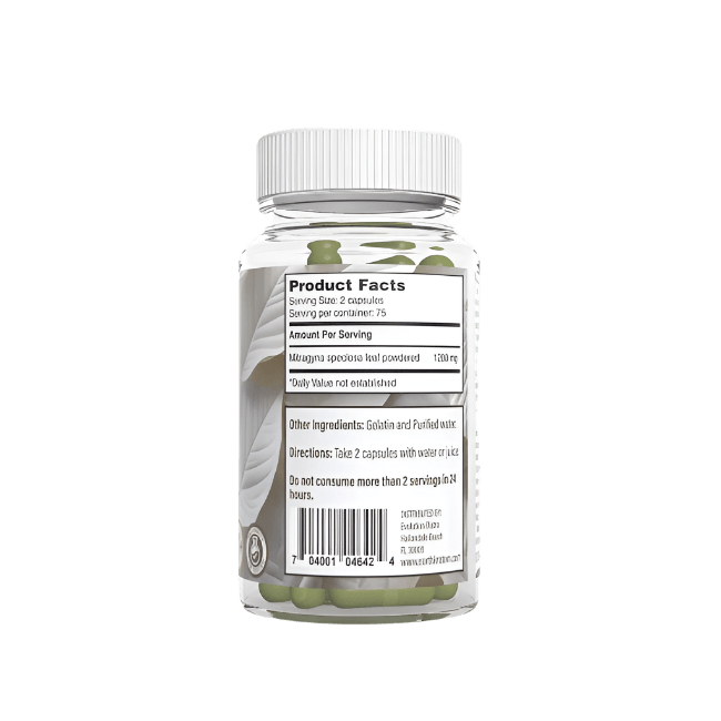 Xtreme Speciosa Kratom Capsules - 150ct - Maeng Da White Vein - Additional Package View 1